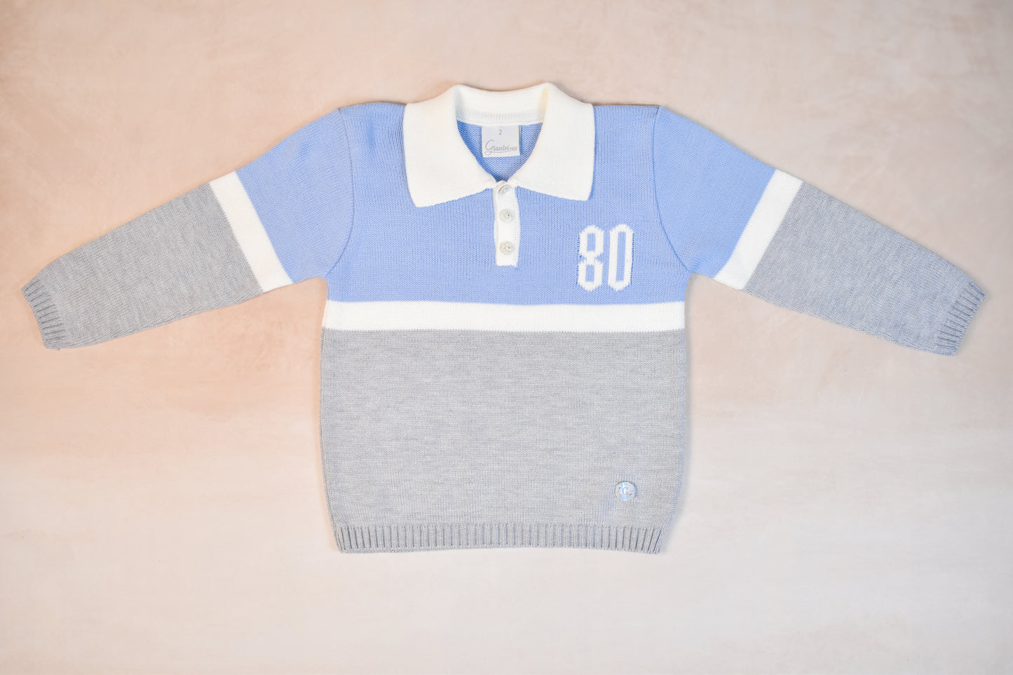 Granlei 1980 Knit Polo “80” Top