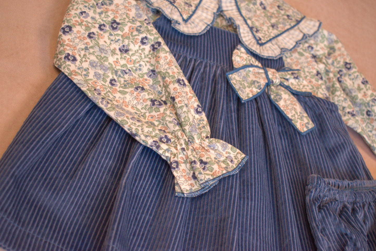 Blushing Garden Corduroy Set