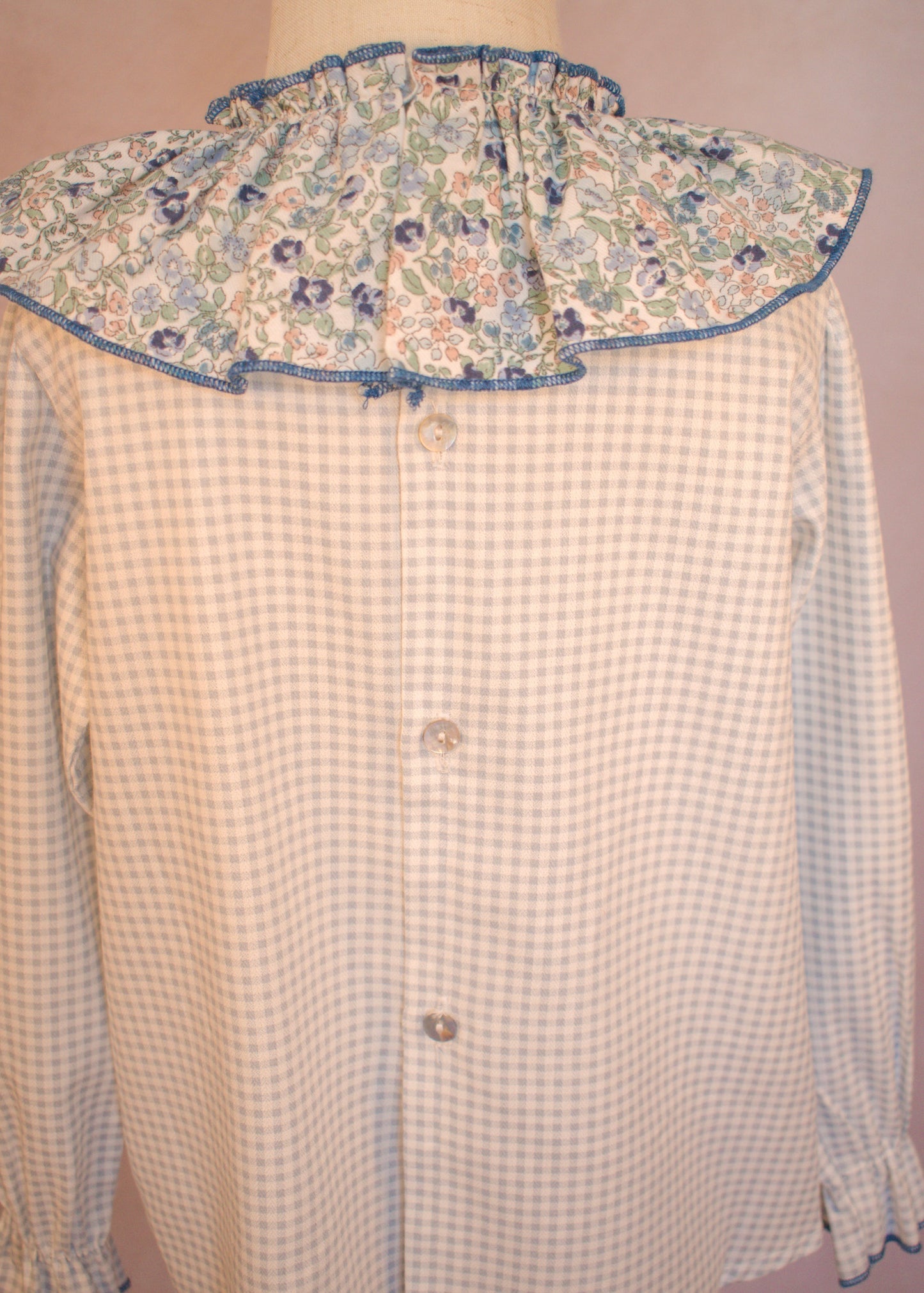 Blue Garden Corduroy Suspender Set (3-Piece)