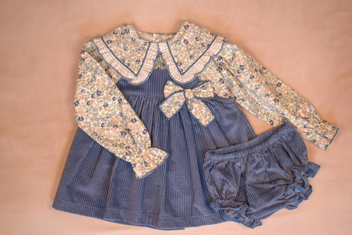 Blushing Garden Corduroy Set
