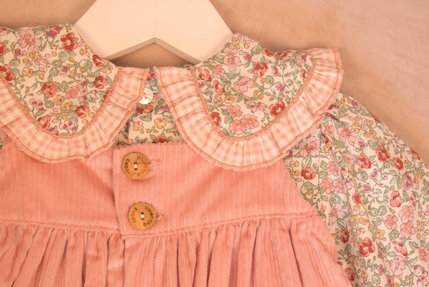 Blushing Garden Corduroy Set