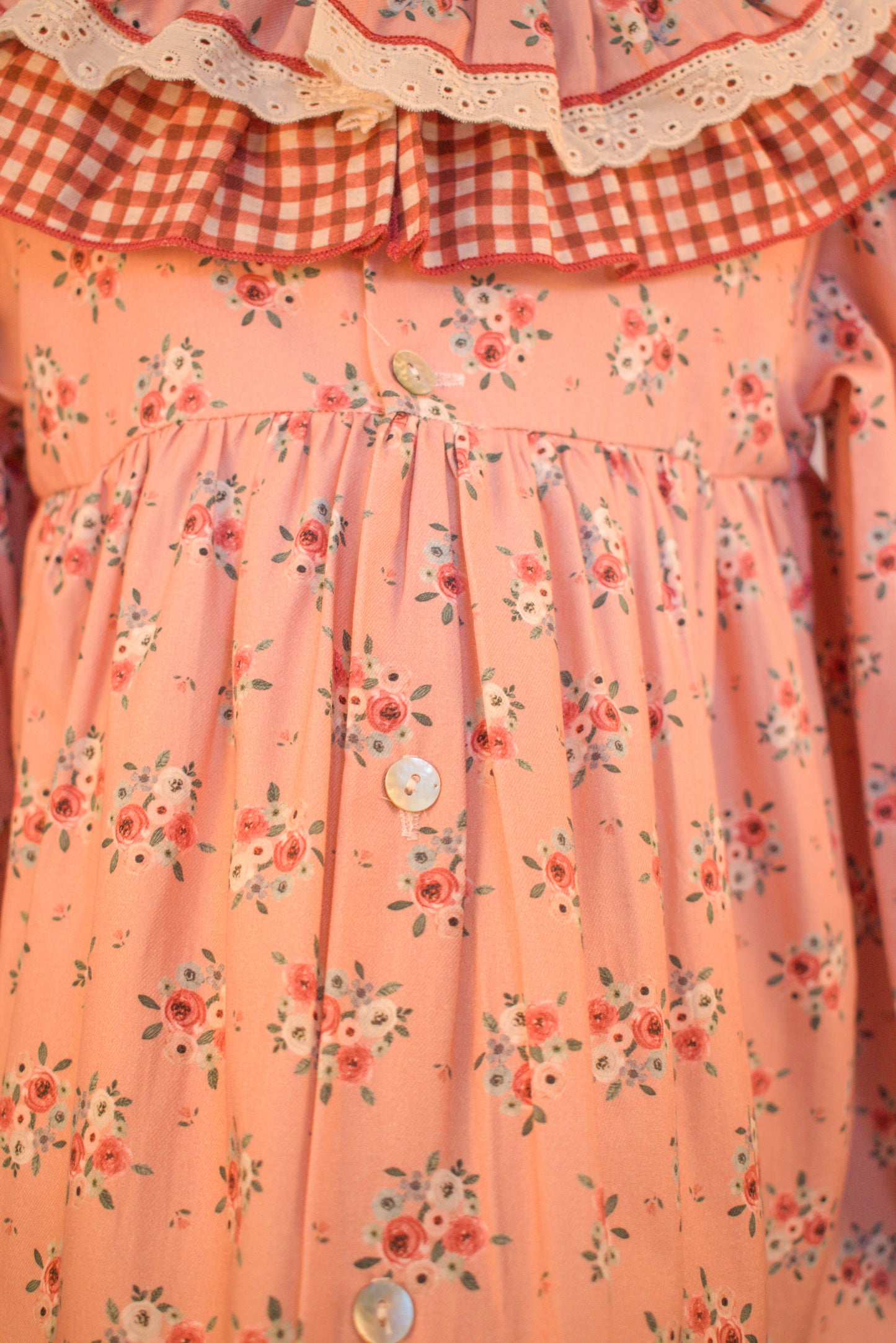Autumn Rosewood Garden Dress Set (2-Piece)