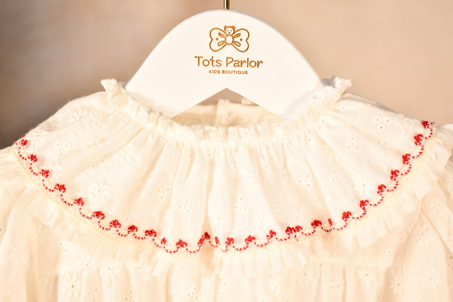 3-Piece Pinafore Holiday Dress