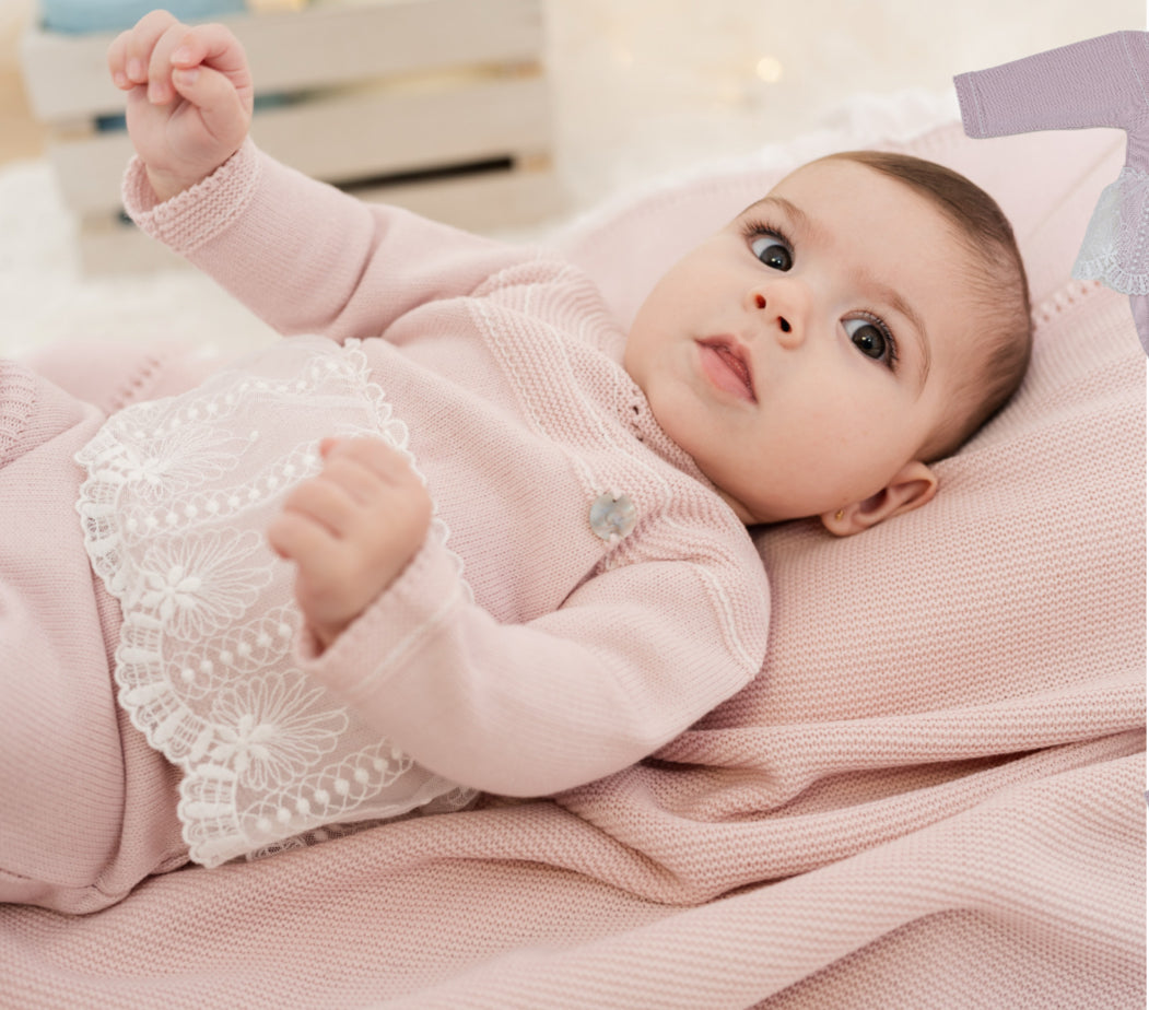 Granlei Baby Blush Knit Set
