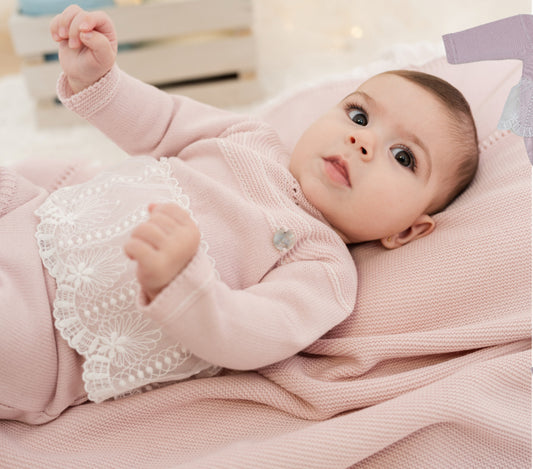 Granlei Baby Blush Knit Set