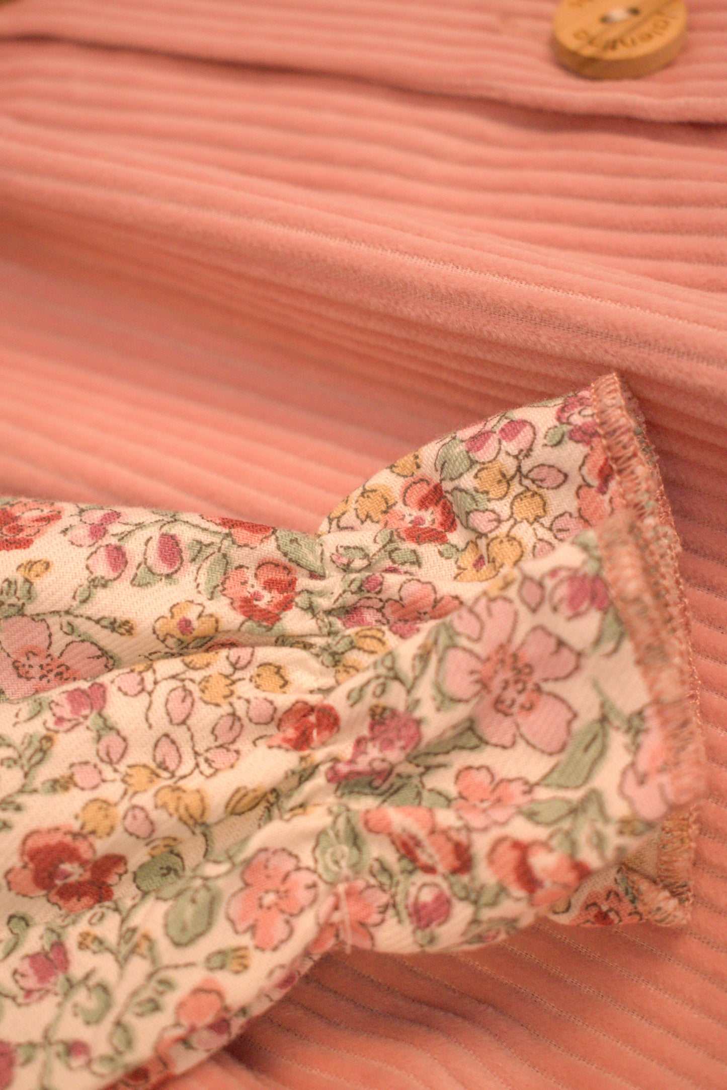 Blushing Garden Corduroy Set