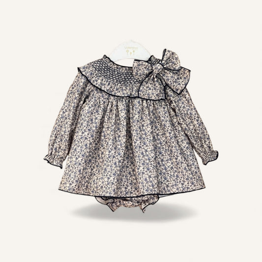 Two-piece Blue Blossom Dress (HADA22)