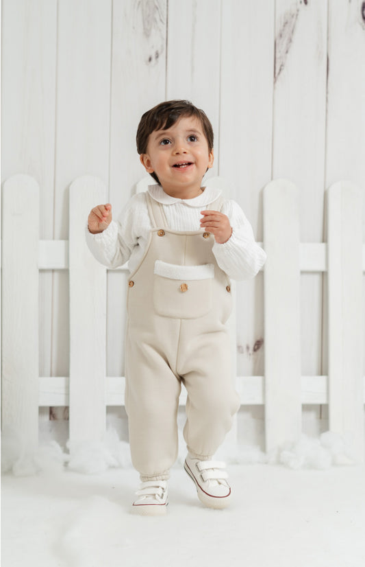 Cotton Dungaree 2pc Set