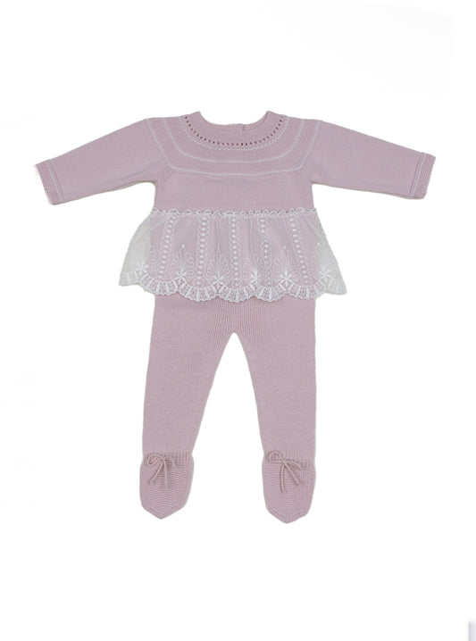Granlei Baby Blush Knit Set