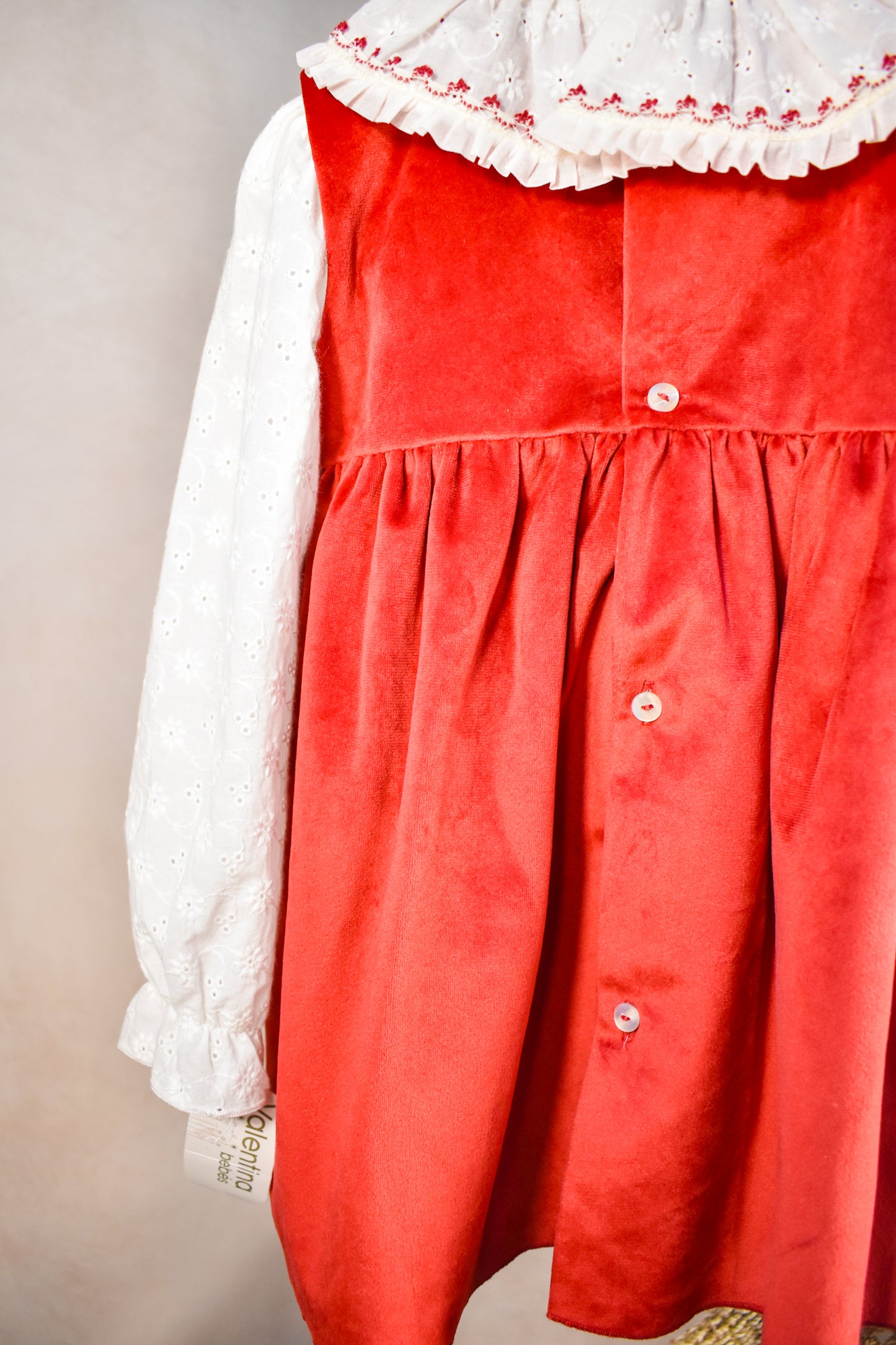3-Piece Pinafore Holiday Dress