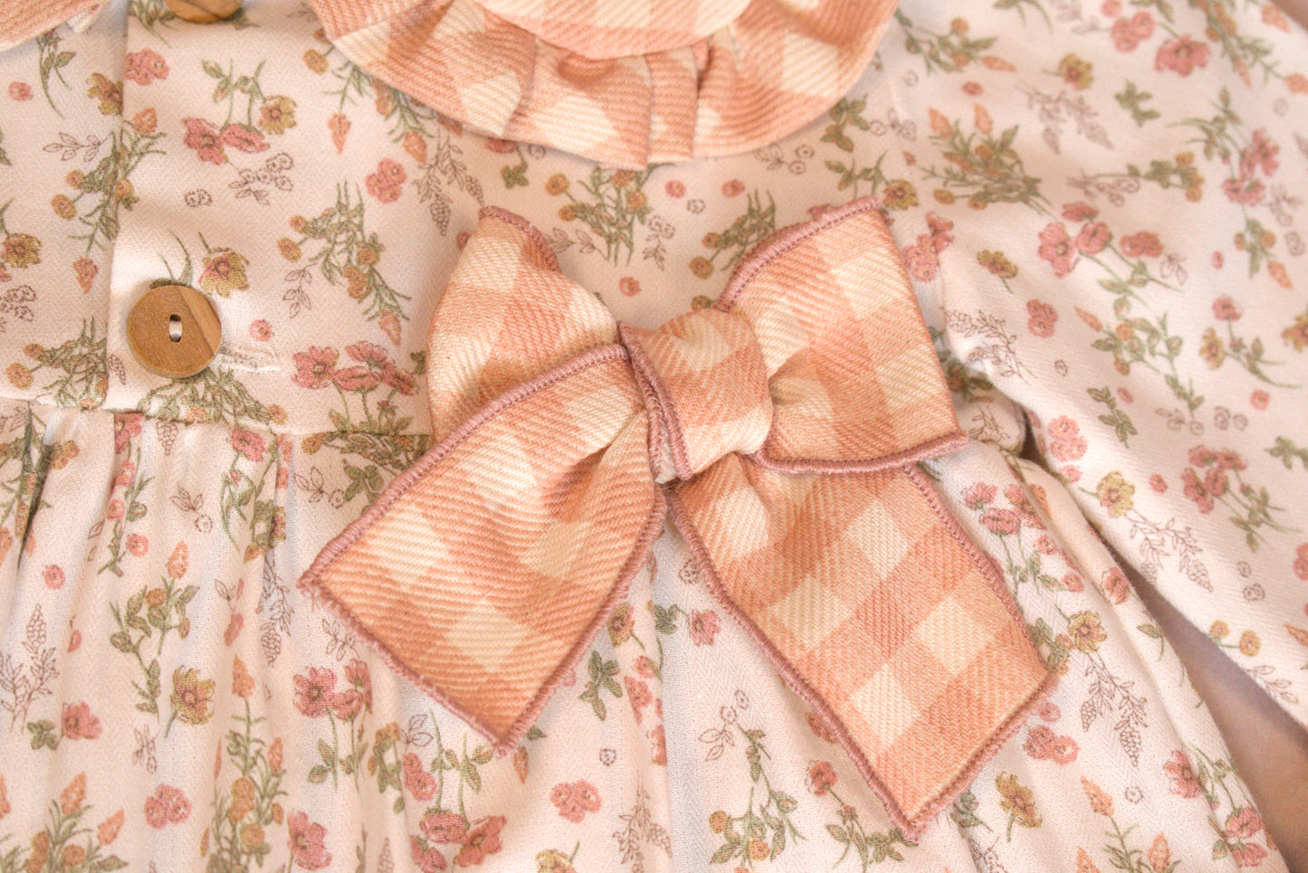 Autumn Rose Gingham Set