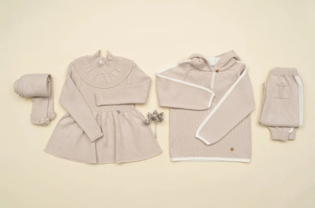 Girls Tunic Knit Set by Granlei 1980