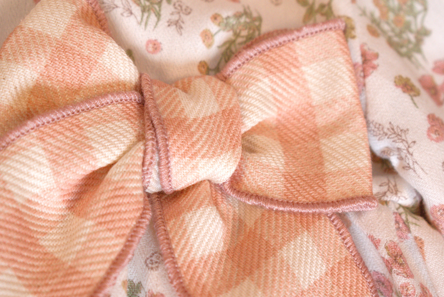 Autumn Rose Gingham Set