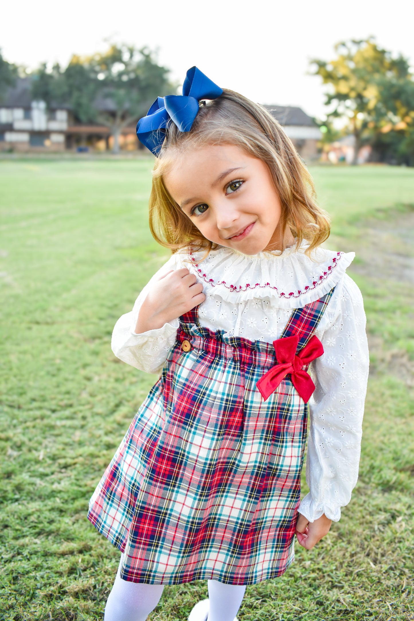Stewart Tartan Holiday Suspender Set