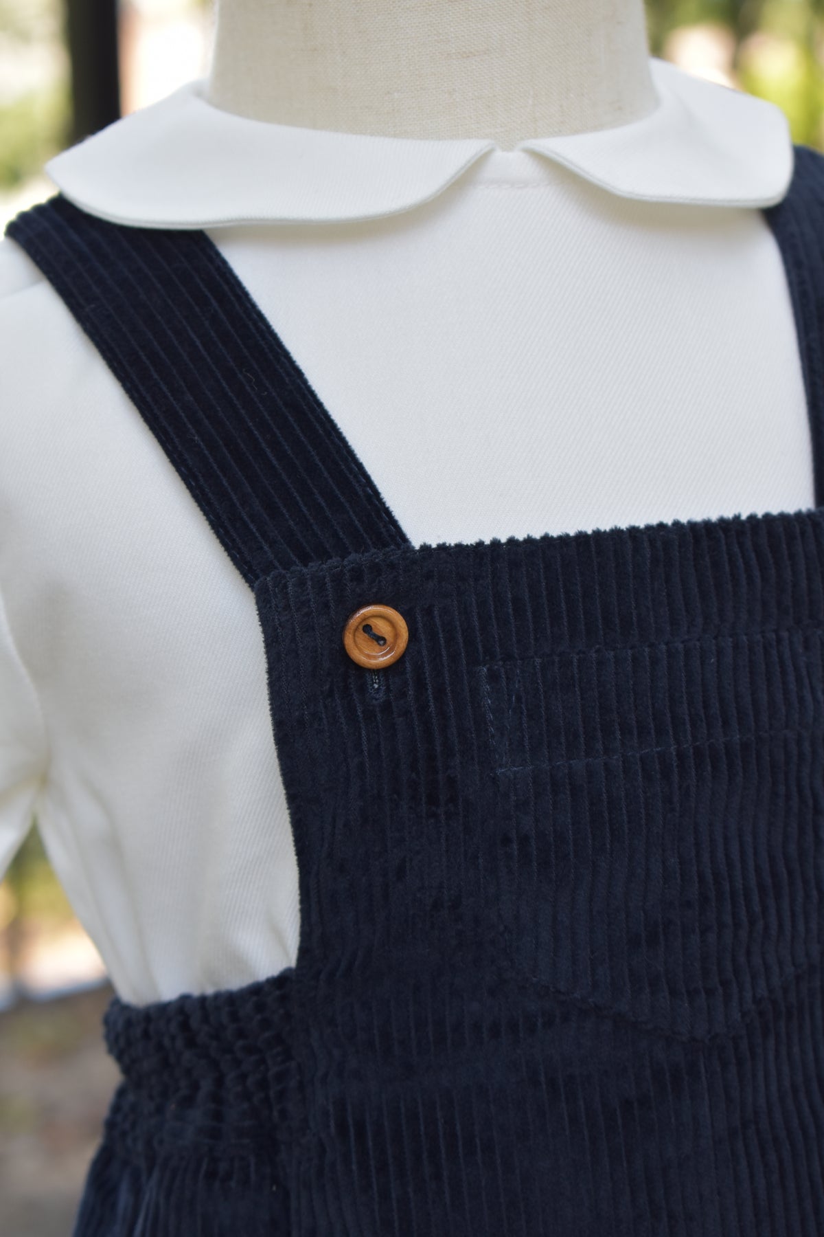 Boys Corduroy Shortall Set by Artesania Granlei