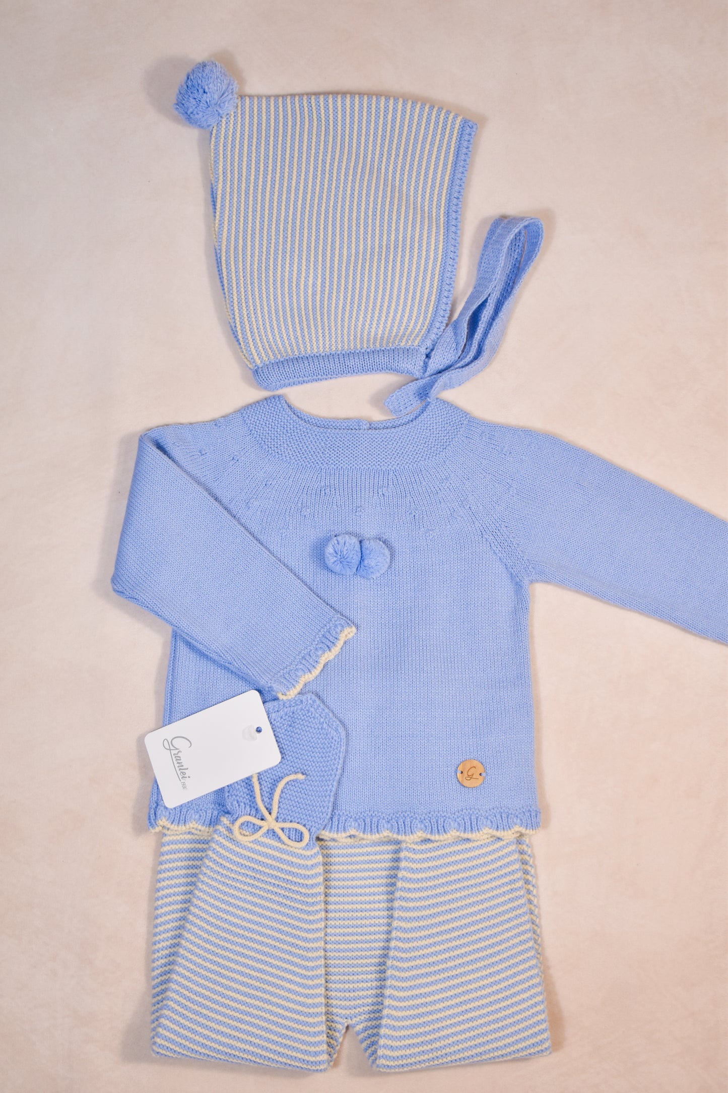 Little Pompon Set - Blue