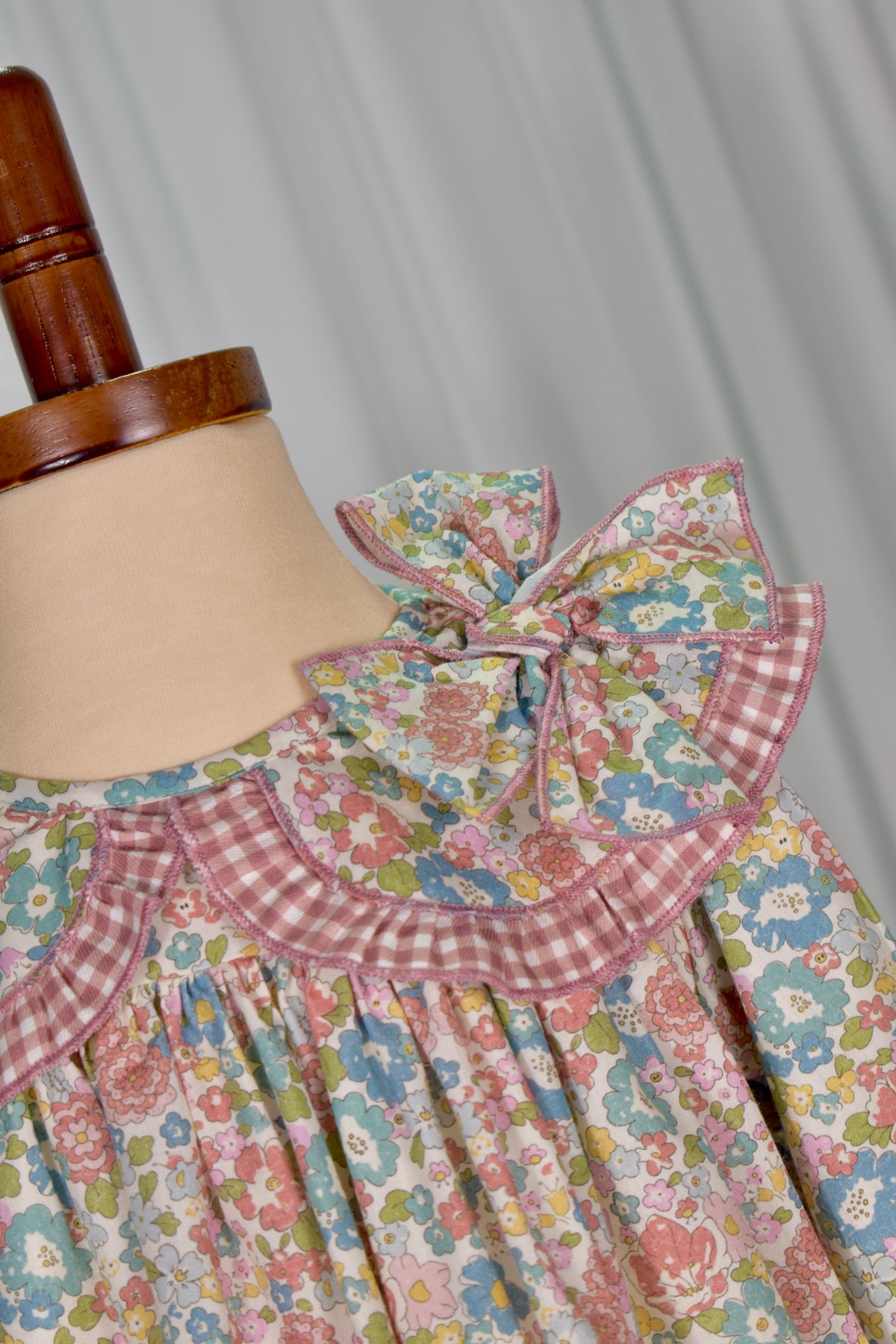 Alana Collection: Floral Dress + Bloomer set (HADA55)