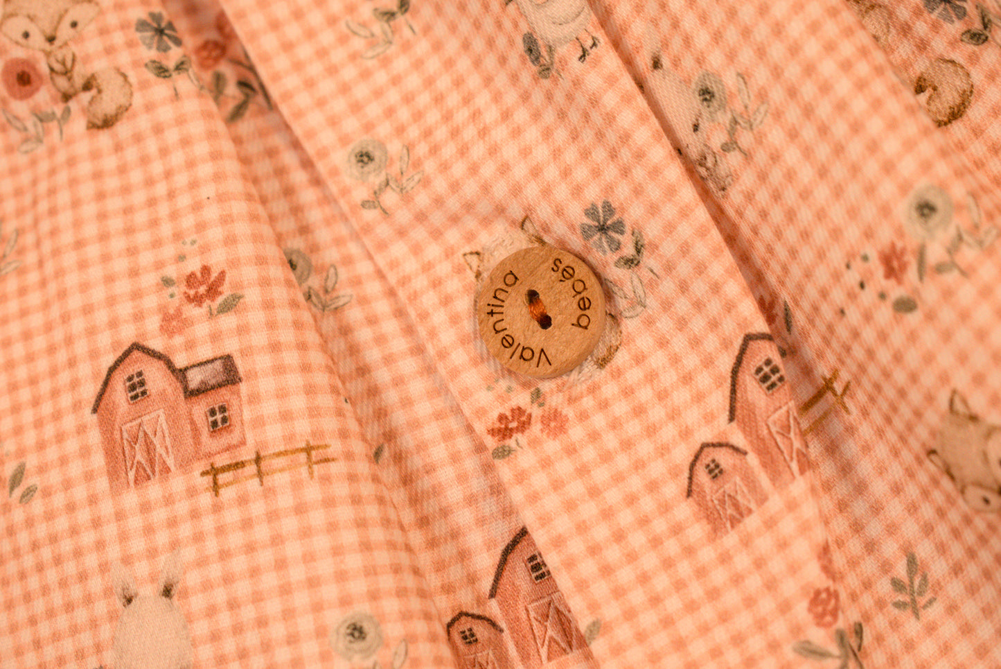 Farmhouse Friends Suspender Skirt Set