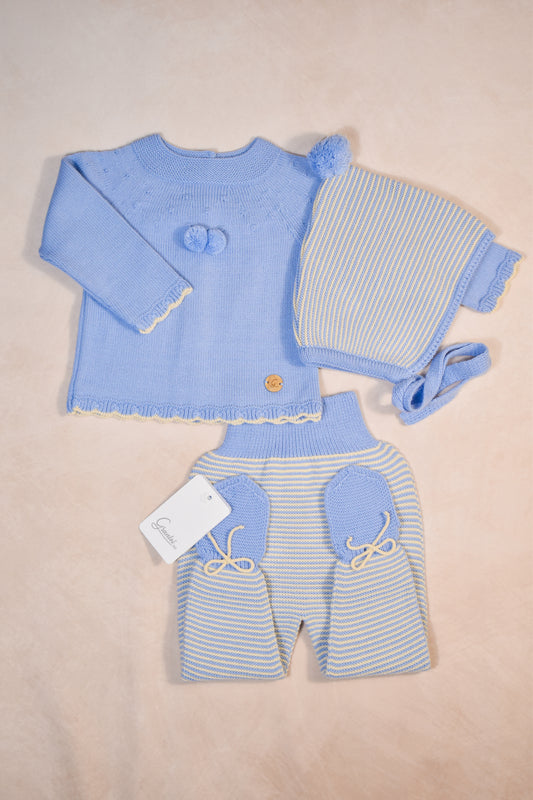 Little Pompon Set - Blue