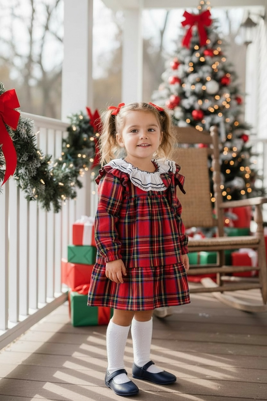 Highland Noel Tartan Dress Set 2 Pieces (HADA102)