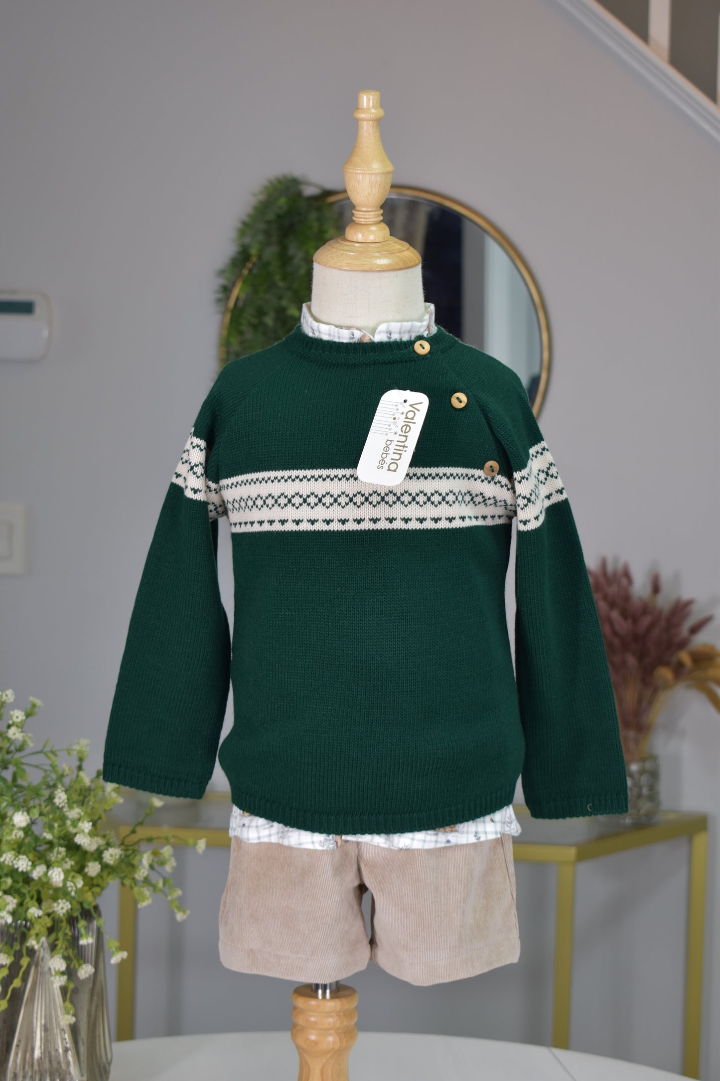 Donatella Collection 3-Piece Bear Print Outfit (HADA38)