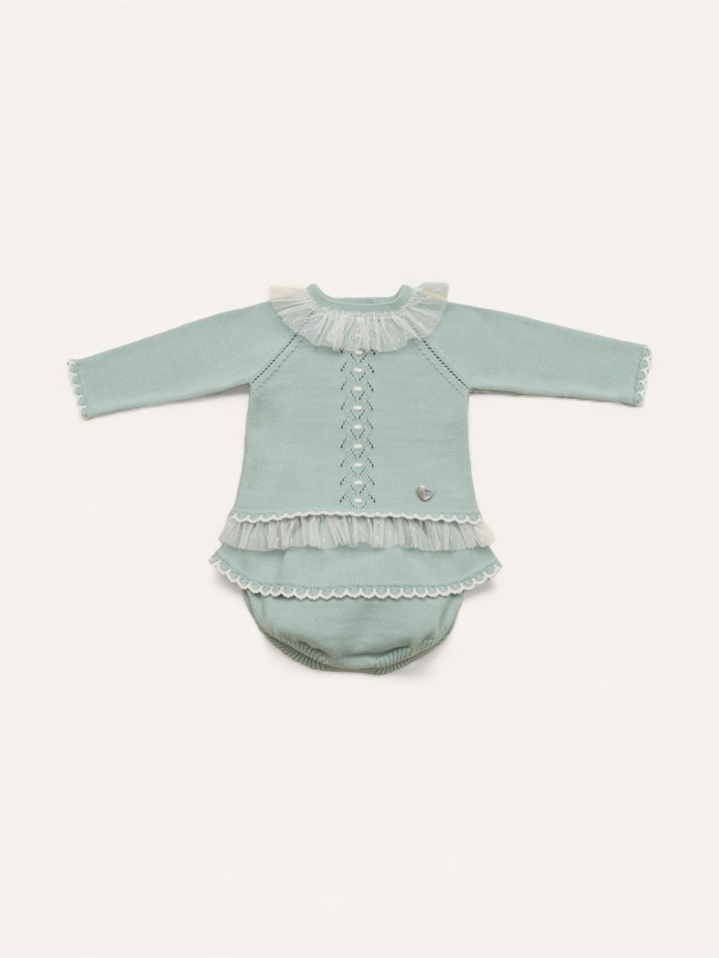 Granlei Mint Knit Two-Piece Set