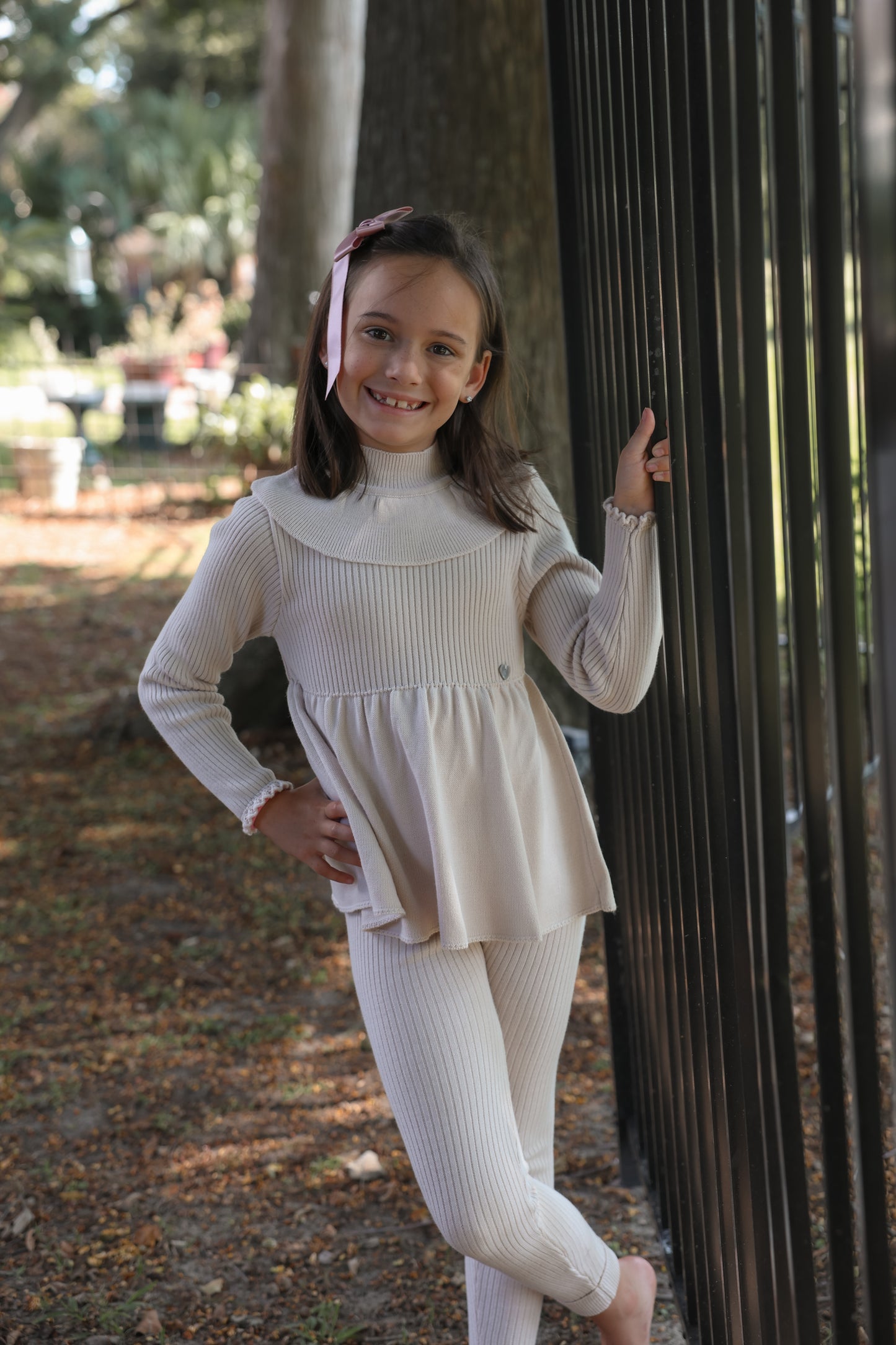 Girls Tunic Knit Set by Granlei 1980