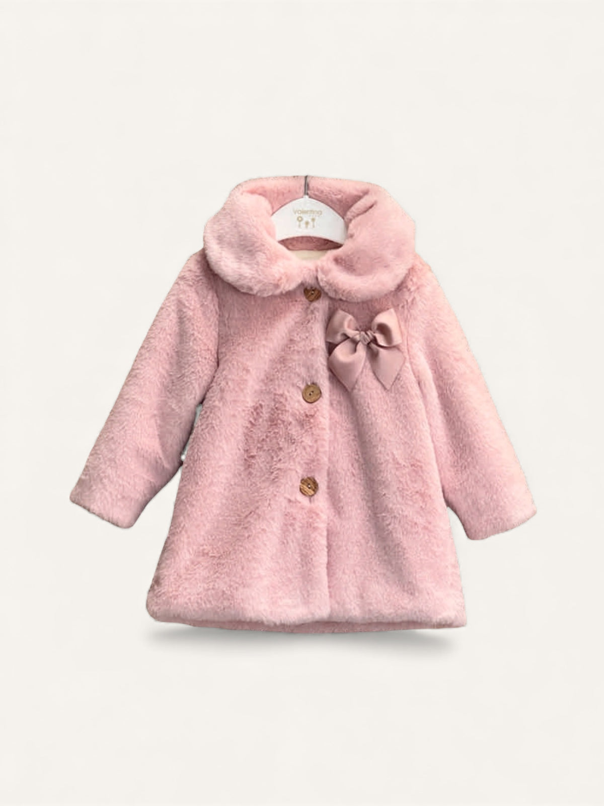 Soft Embrace Plush Coat - Rose (HADA 142)