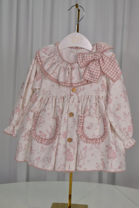 Penelope Collection: Storybook Toile Dress+Bloomer (HADA17)