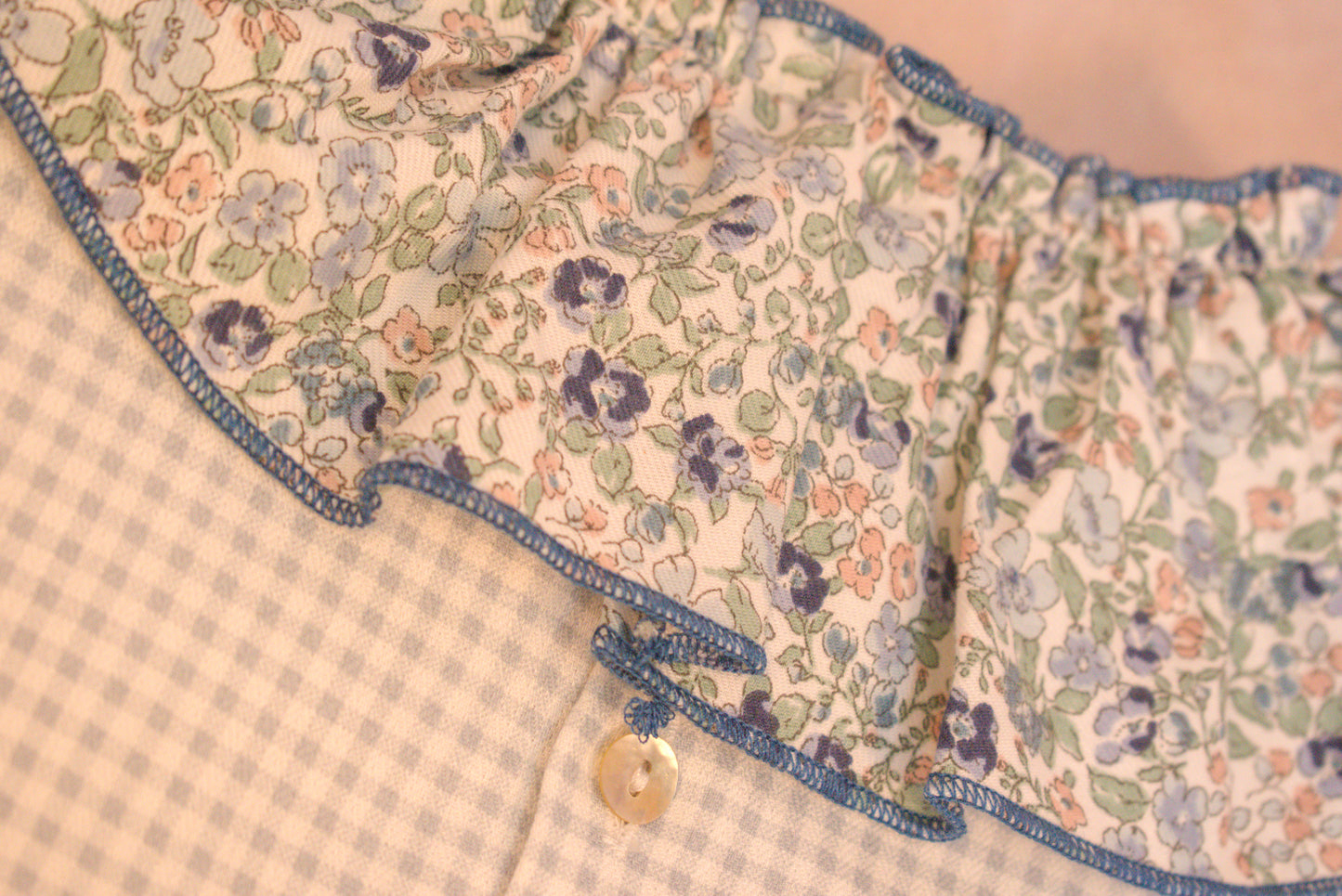 Blue Garden Corduroy Suspender Set (3-Piece)