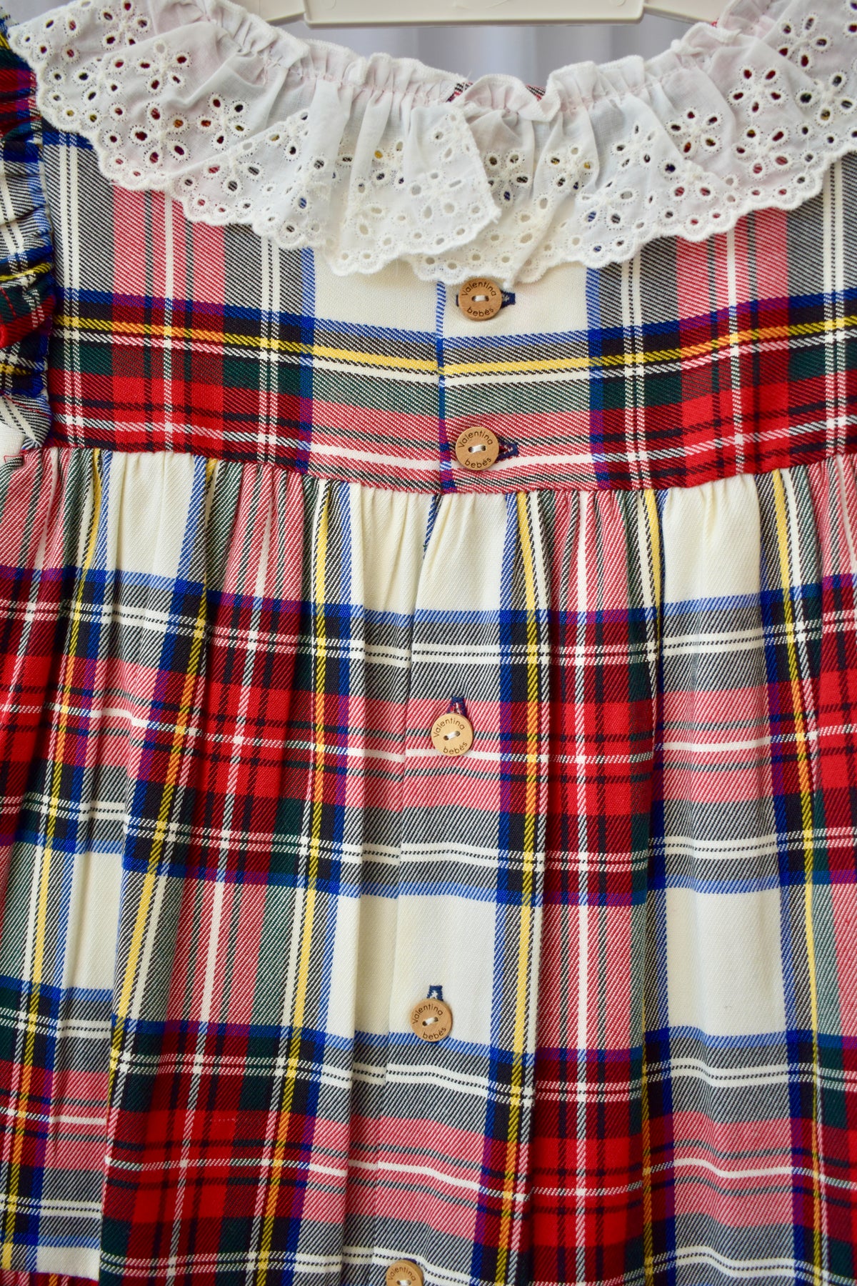 Chantal Collection: Plaid Dress & Bloomer Set (HADA120)