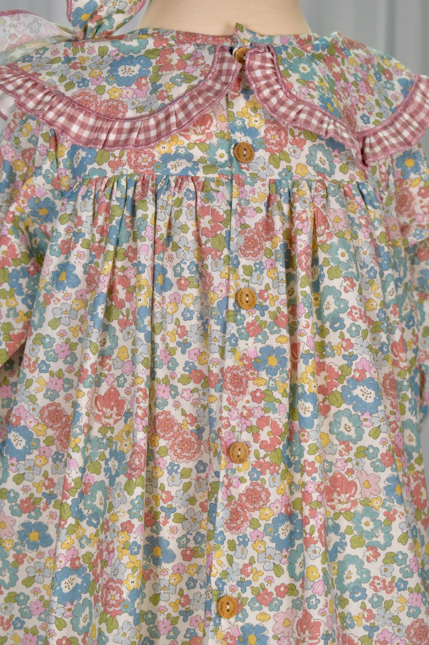 Alana Collection: Floral Dress + Bloomer set (HADA55)