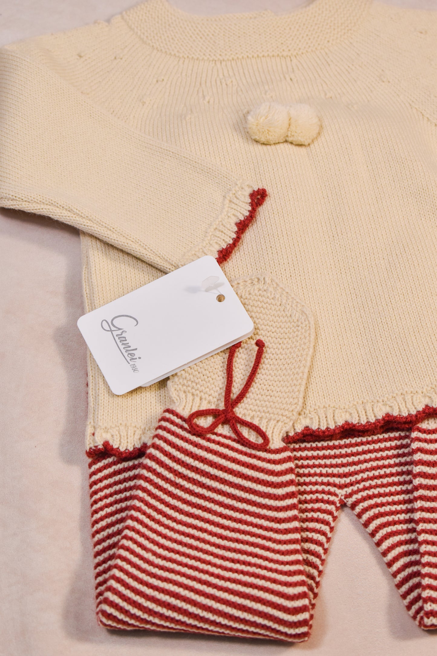 Little Pompon Set - Cherry